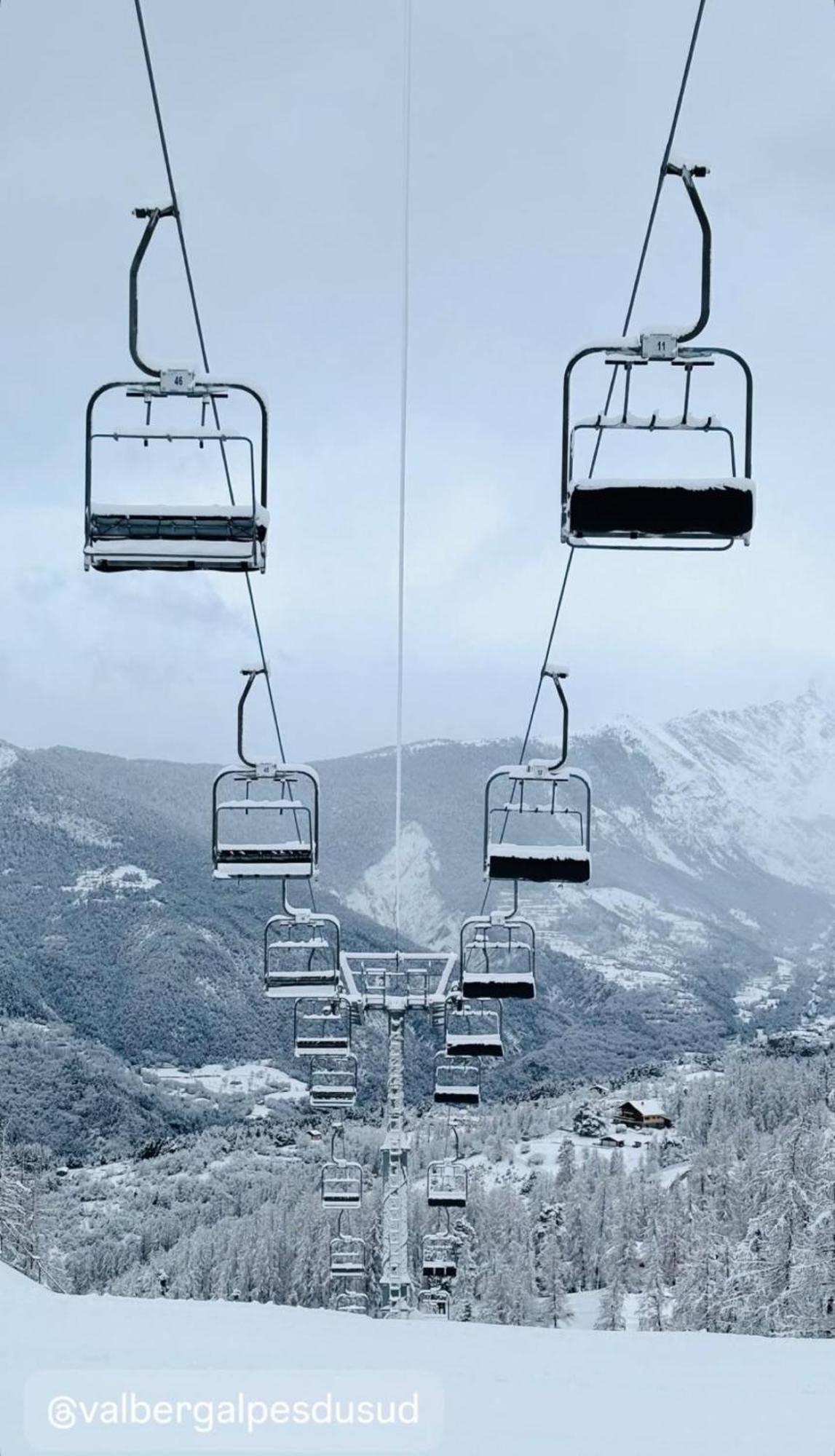 Studio Lumineux Avec Vue Et Acces Sur Les Pistes ! Coup De Coeur Valberg Zewnętrze zdjęcie